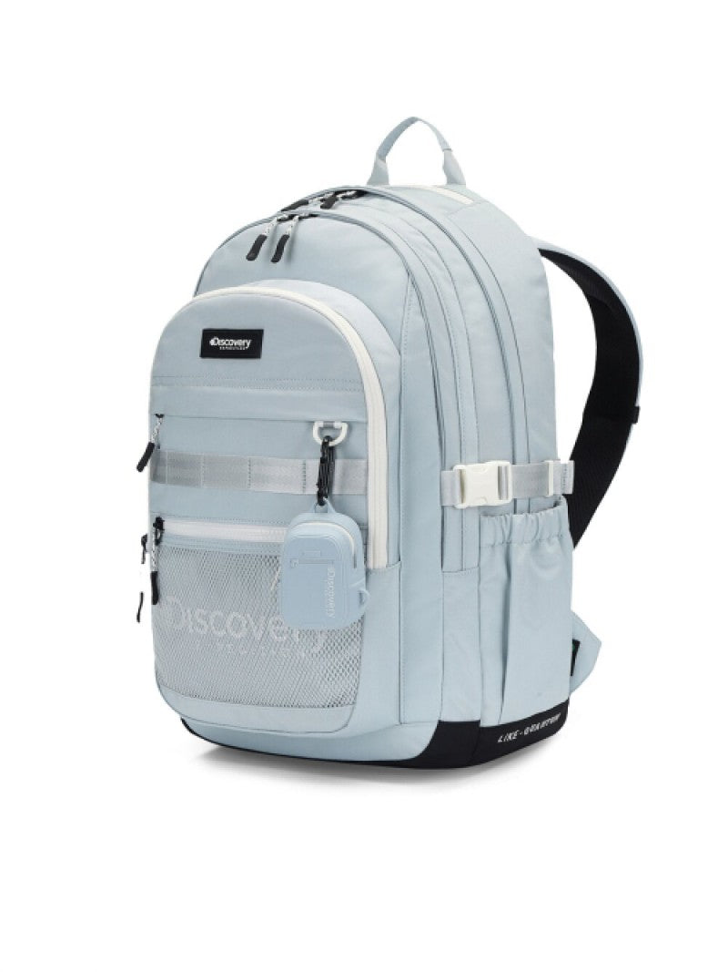 【WE ARE】Korea purchasing Discovery mesh backpack with small charm bag DXBK0024N