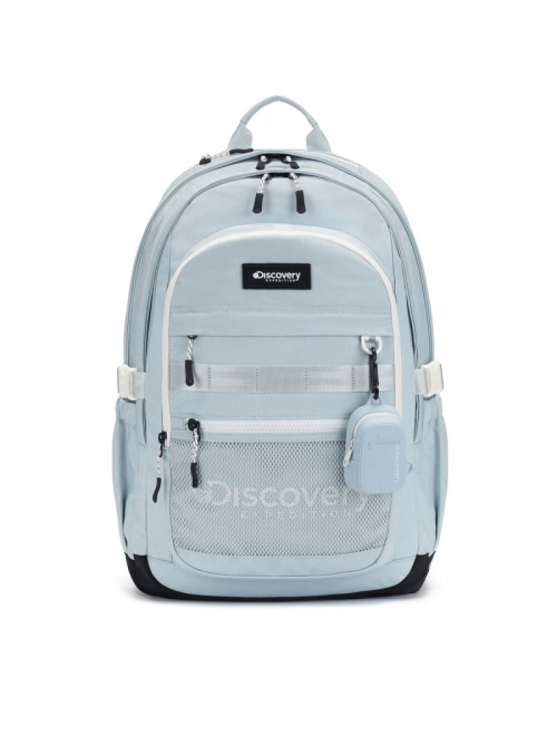【WE ARE】Korea purchasing Discovery mesh backpack with small charm bag DXBK0024N