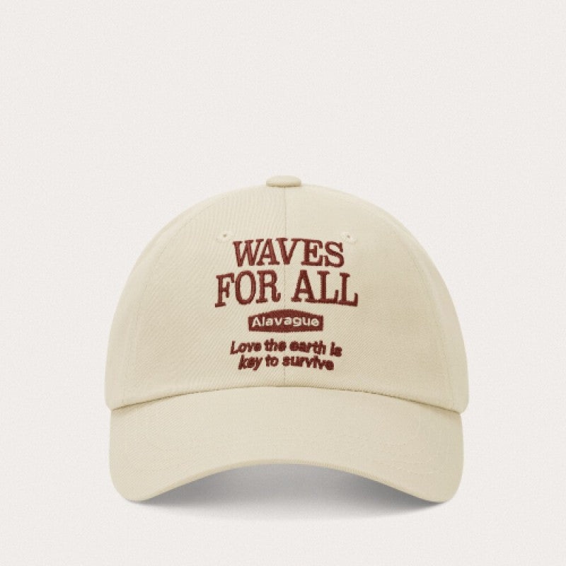 【WE ARE】韓國ALAVAGUE休閒棒球帽웨이브레터 캡