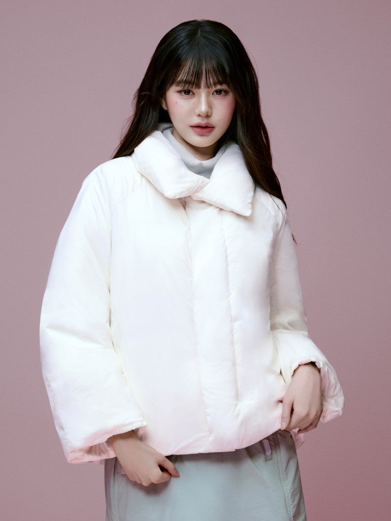 女款【WE ARE】韓國EIDER 立領（可翻領）cashmere鵝絨外套DWW25560