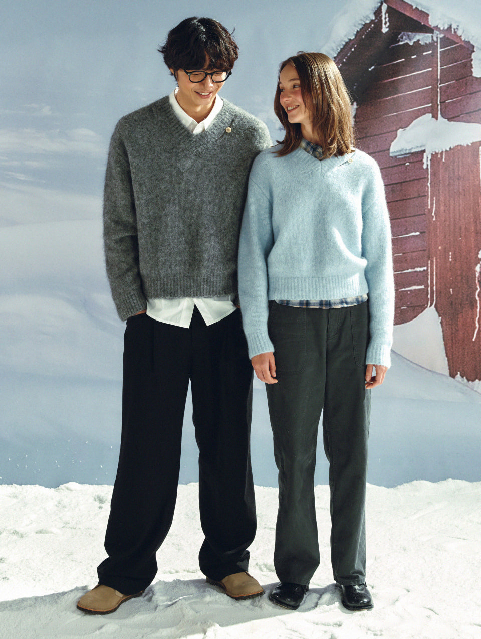 男款【WE ARE】韓國Satur毛衣SA254MKT18