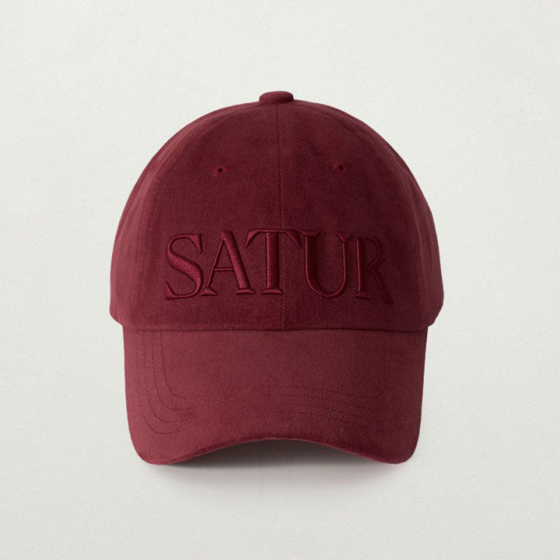 【WE ARE】韓國Satur 大logo休閒棒球帽SA261UAP01