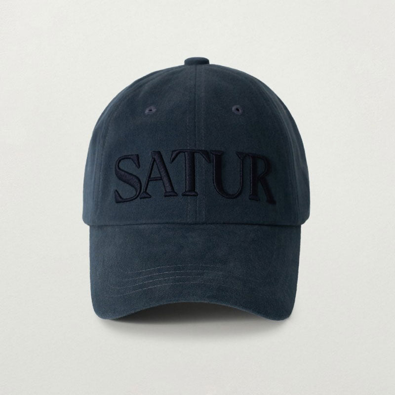 【WE ARE】韓國Satur 大logo休閒棒球帽SA261UAP01