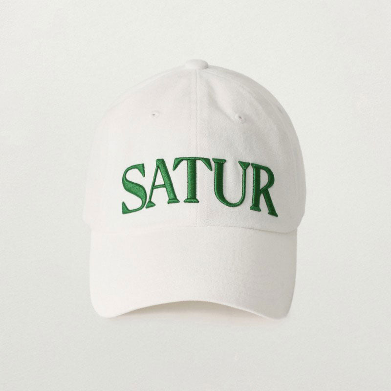 【WE ARE】韓國Satur 大logo休閒棒球帽SA261UAP01