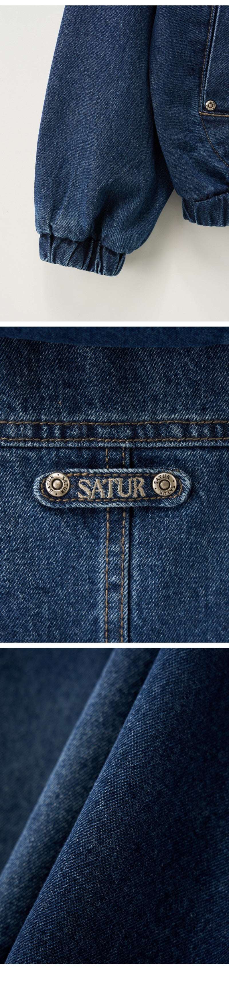 Satur折扣款【WE ARE】韓國Satur連帽牛仔外套SA261UDJ02