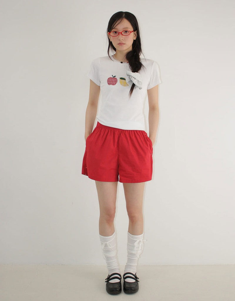 女款【WE ARE】韓國RONRON休閒短褲RR25BPT4634/RR26APT5422