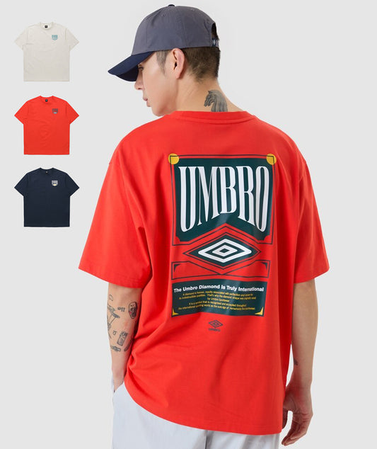 【WE ARE】韓國Umbro 背後大標快乾短袖T恤UQ121CRS31