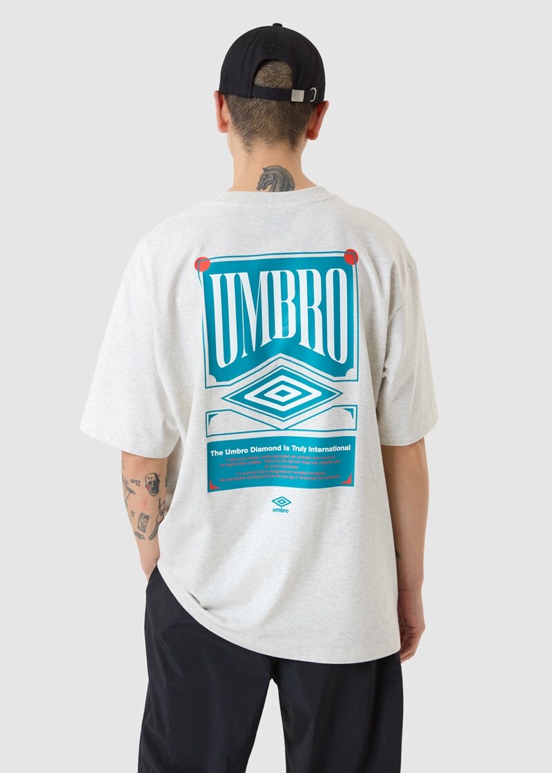 【WE ARE】韓國Umbro 背後大標快乾短袖T恤UQ121CRS31