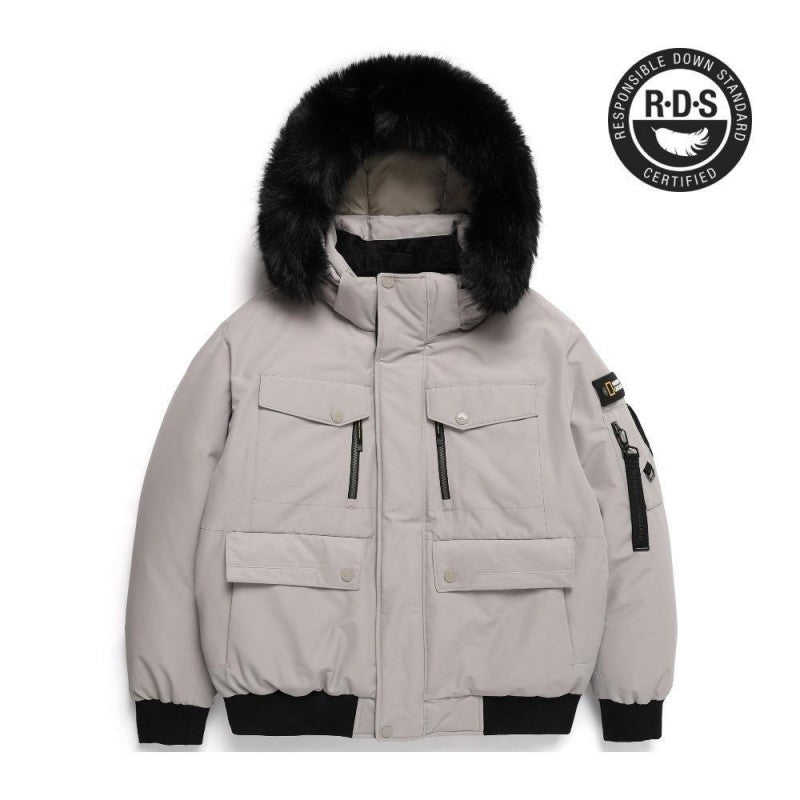 Men's [WE ARE] Korean NG National Geographic hooded down jacket N244MDW030