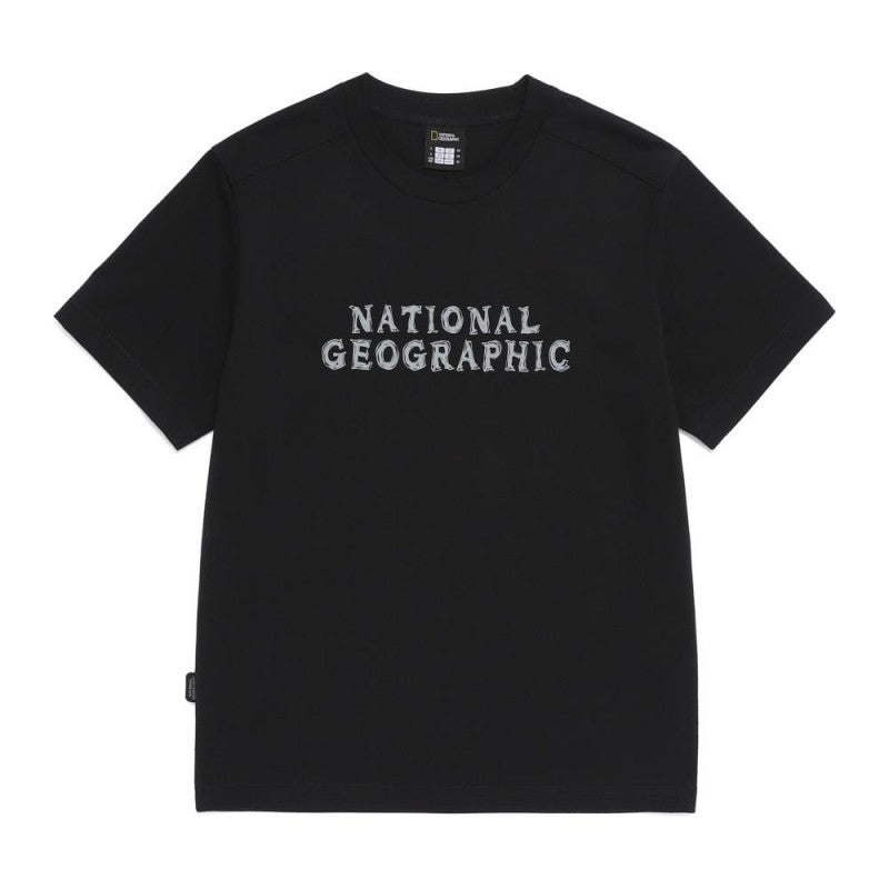男女同款【WE ARE】韓國國家地理休閒短袖T恤N265UTS020