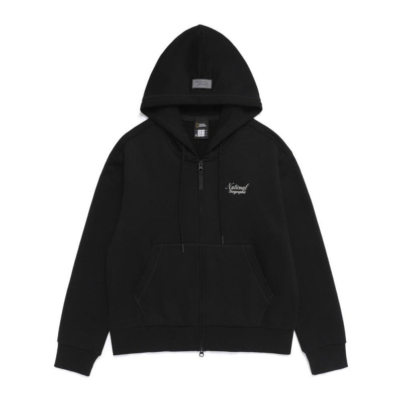 女款【WE ARE】韓國國家地理連帽拉鏈外套N261WFT050