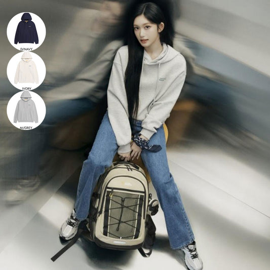 男女同款【WE ARE】韓國國家地理連帽大學T衛衣N261UHD020