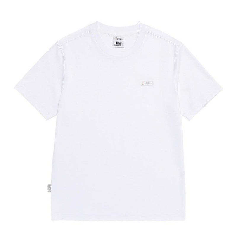 男女同款【WE ARE】韓國國家地理休閒短袖T恤N265UTS010