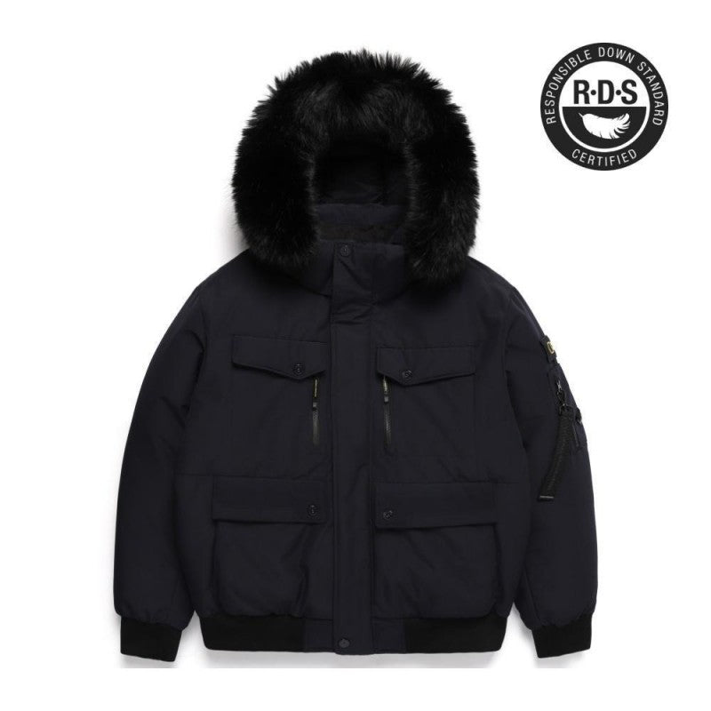 Men's [WE ARE] Korean NG National Geographic hooded down jacket N244MDW030