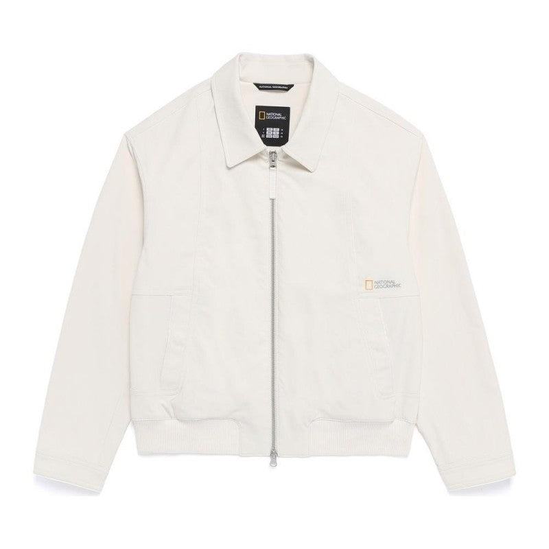 女款【WE ARE】韓國國家地理拉鏈翻領外套N261WJP020