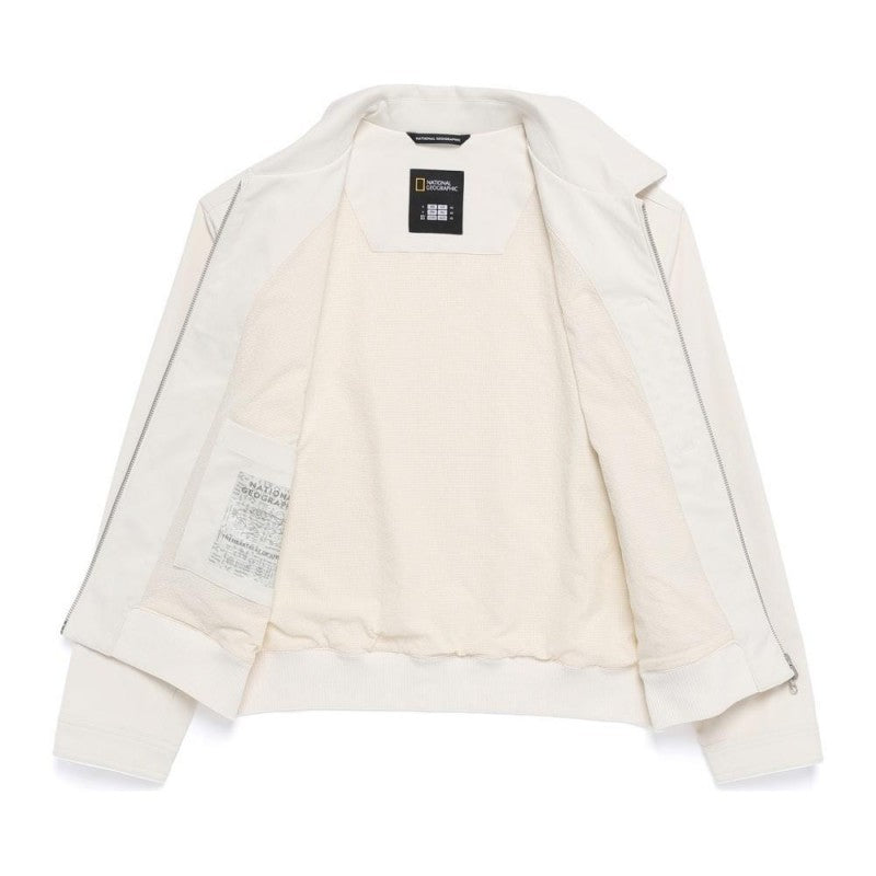 女款【WE ARE】韓國國家地理拉鏈翻領外套N261WJP020