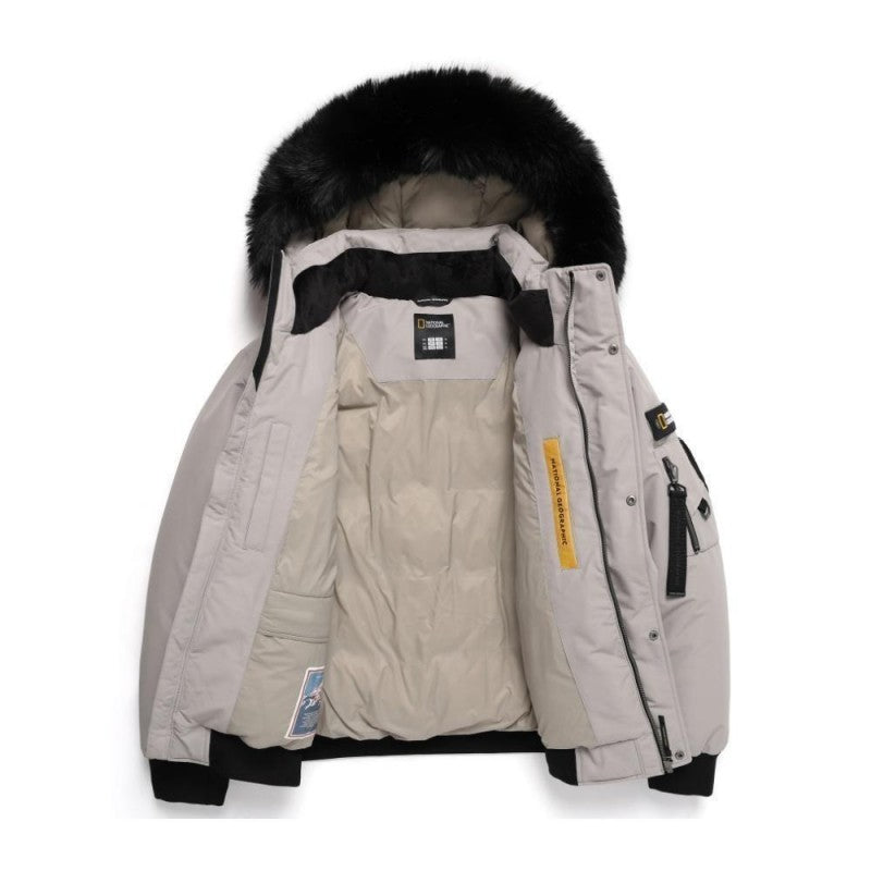 Men's [WE ARE] Korean NG National Geographic hooded down jacket N244MDW030