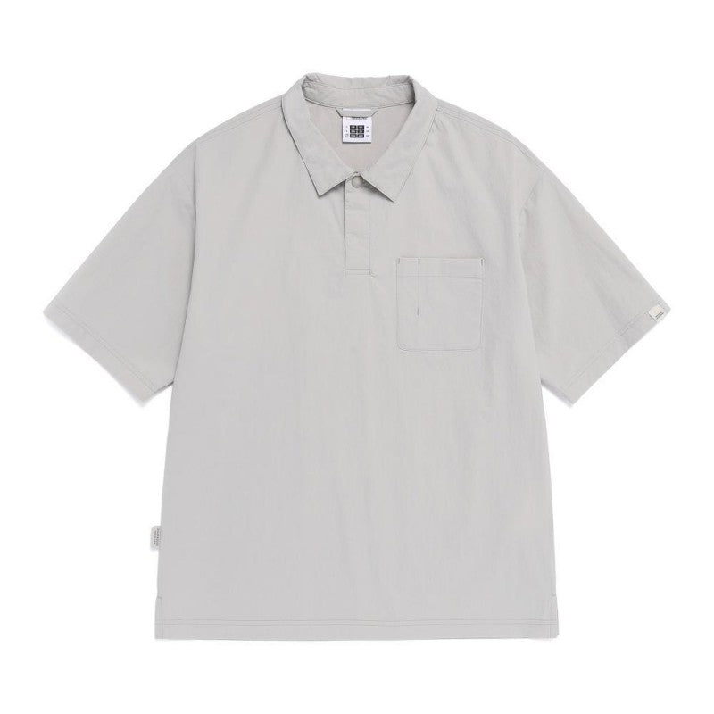 男女同款【WE ARE】韓國國家地理休閒POLO衫上衣N262UPL142