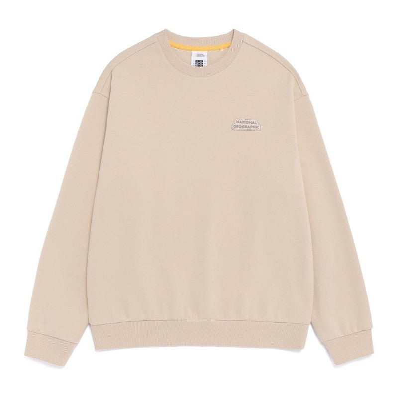 男女同款【WE ARE】韓國國家地理圓領大學T衛衣N261USW020