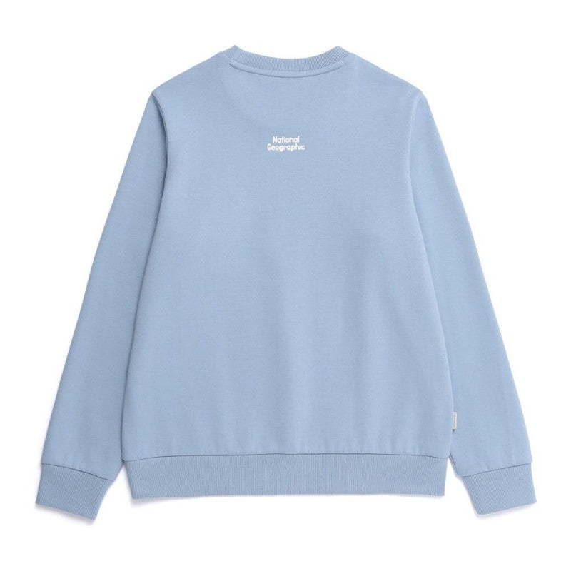 女款【WE ARE】韓國國家地理圓領大學T衛衣N261WSW020