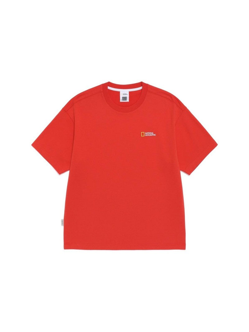 【WE ARE】韓國國家地理休閒背面韓國膠印短袖T恤 N262UTS622