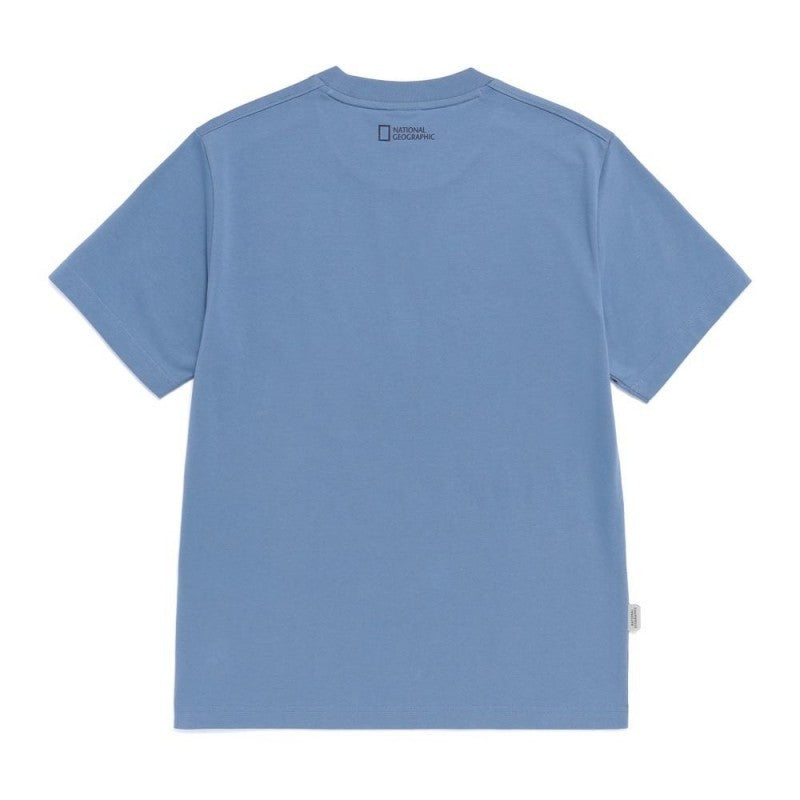 男女同款【WE ARE】韓國國家地理休閒短袖T恤N265UTS020