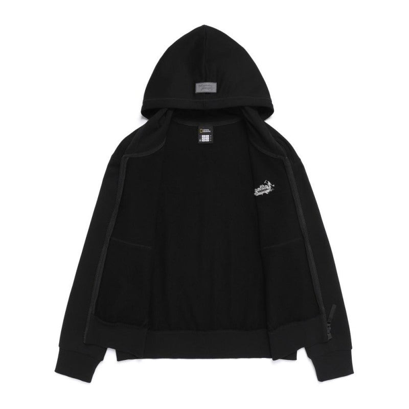 女款【WE ARE】韓國國家地理連帽拉鏈外套N261WFT050