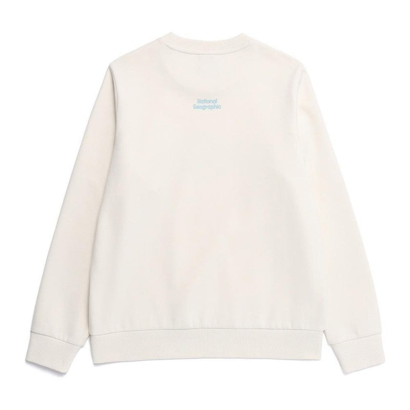 女款【WE ARE】韓國國家地理圓領大學T衛衣N261WSW020