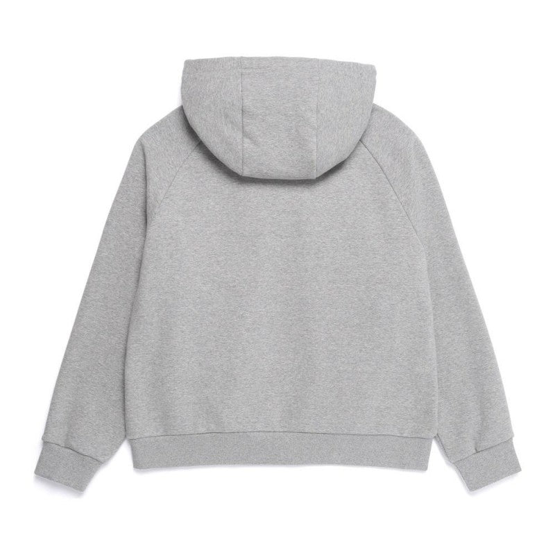 女款【WE ARE】韓國國家地理加絨拉鏈連帽外套N254WFT040