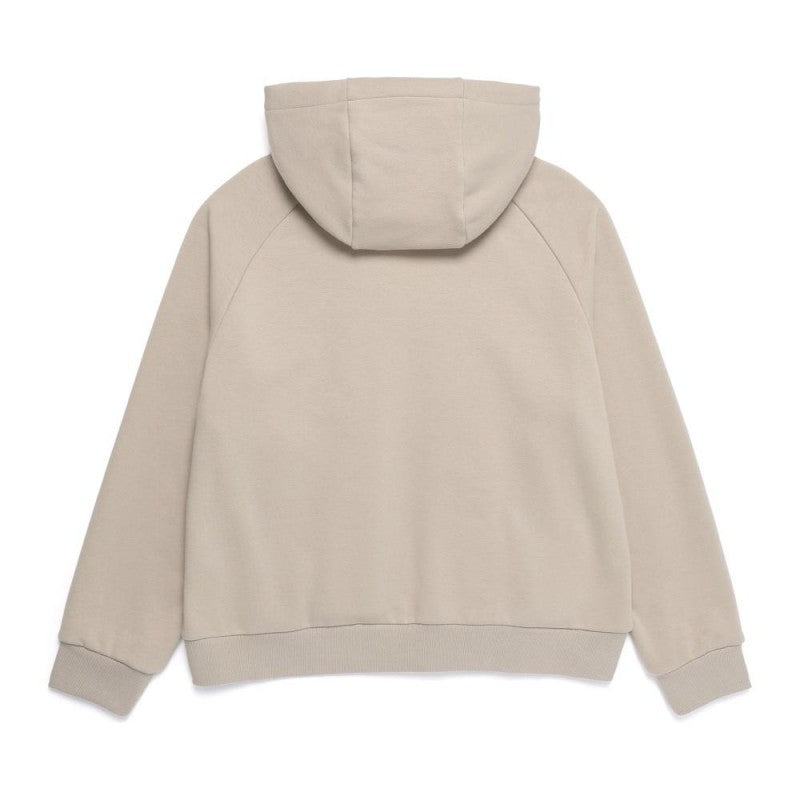 女款【WE ARE】韓國國家地理加絨拉鏈連帽外套N254WFT040