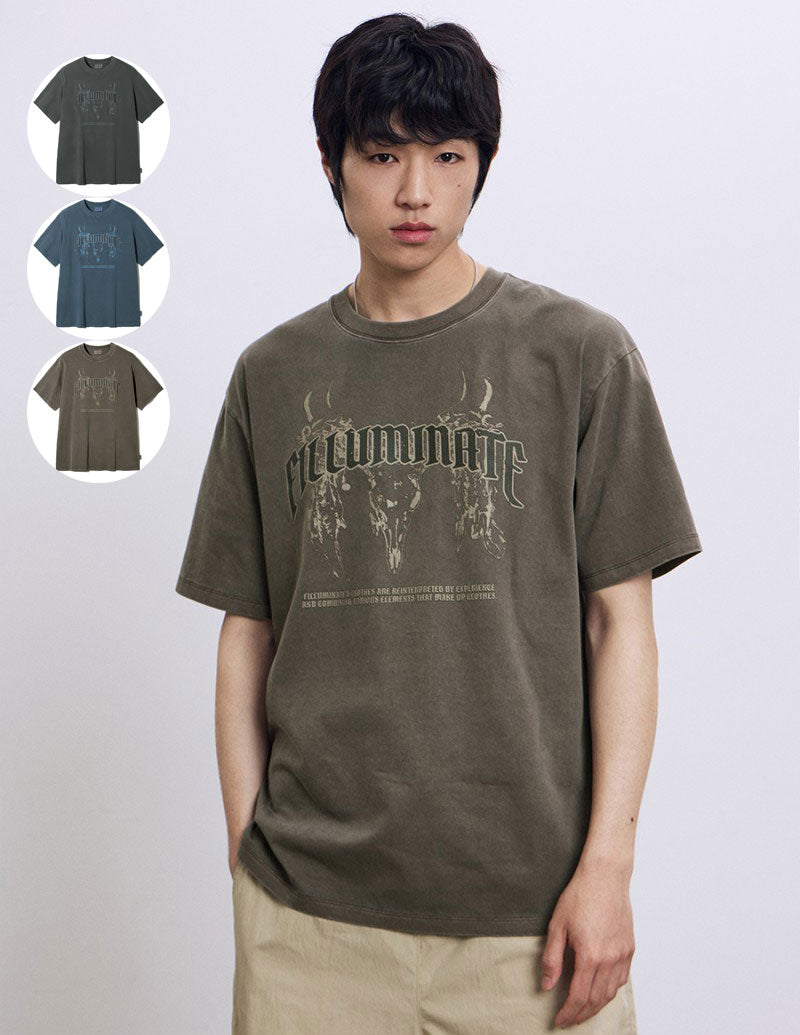 【WE ARE】韓國FILLUMINATE休閒短袖T恤FBEUUST200