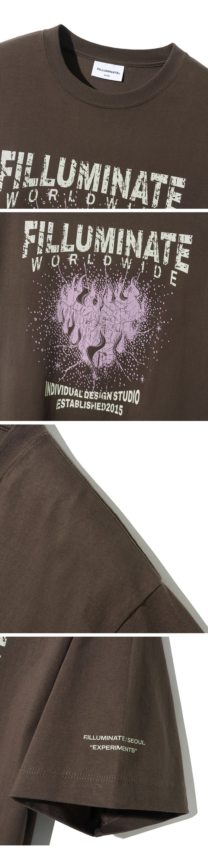 【WE ARE】韓國FILLUMINATE休閒短袖T恤FBEUUTS155